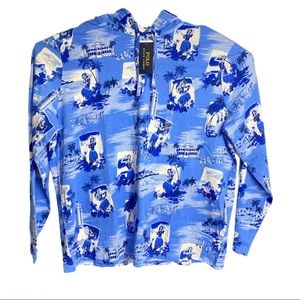 POLO RALPH LAUREN Pullover Hoodie Blue Size XL NWT